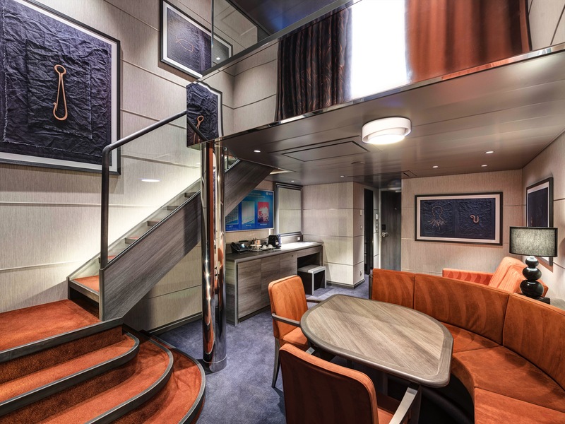 MSC Yacht Club Duplex Suite with Whirlpool